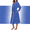 Blue, variant on 100% Cotton Womens Robe Lightweight Long Kimono Bath Robe Soft Knit Spa Robes Ladies with Pockets(Light Blue,XL)