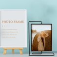 thumbnail image 3 of YOPTOP Metal Rotating Photo Frame Double Sided Picture Frames Collage Wedding Dining Room Decorations 8x10 Acrylic Baby, 3 of 6