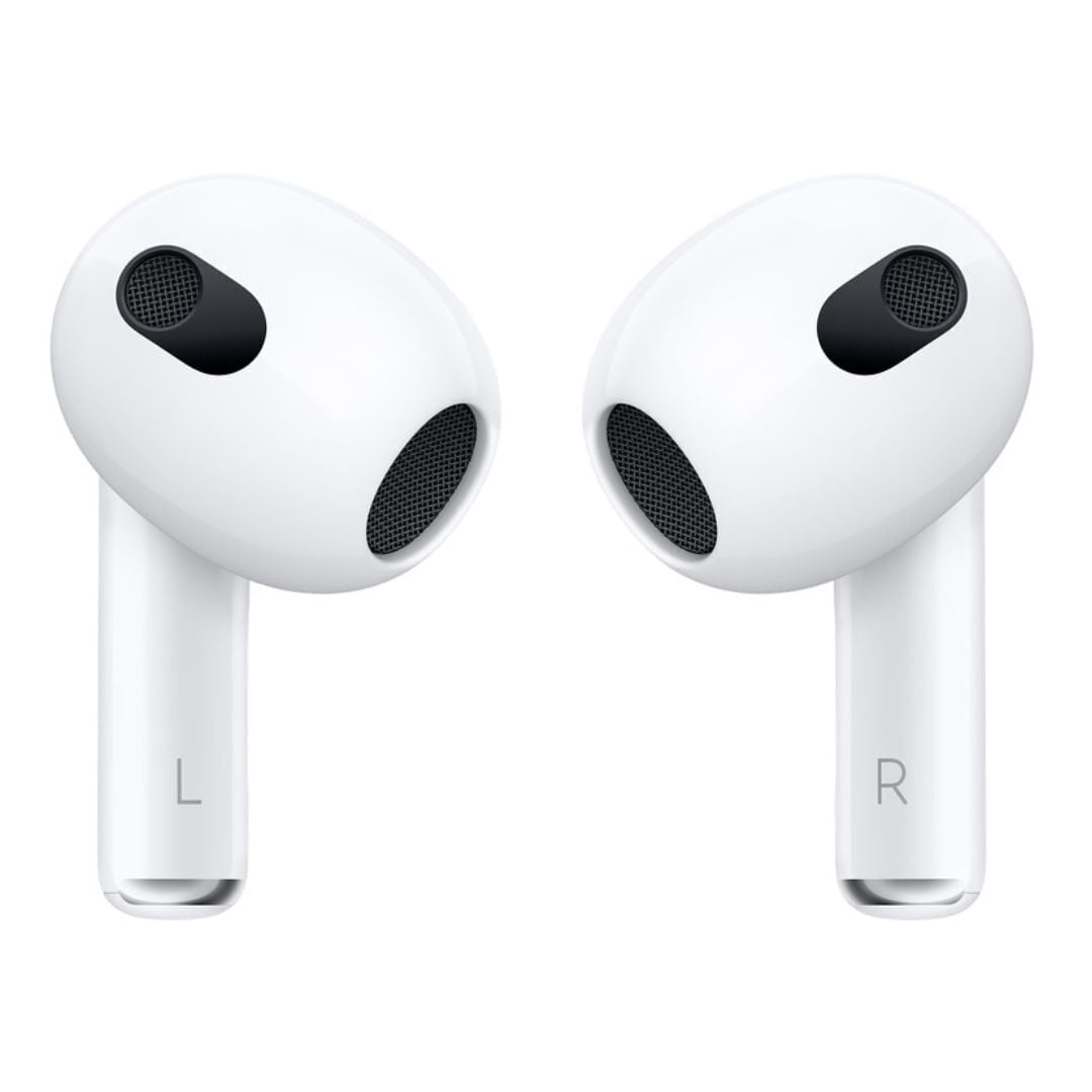 Pre-Owned Restored Apple 3rd Generation Lightweight Wireless AirPods with Magsafe Charging Case and Personalized Spatial Audio