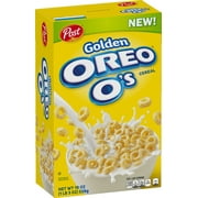 (2 pack) (2 Pack) Post Golden Oreo O's Breakfast Cereal, Oreo Cookie, 19 Oz