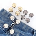 thumbnail image 4 of Ywmsfl Detachable Decorative Waist Buckles Suit Durability Metal Waist Fastener for Jeans Tightening, 4 of 10