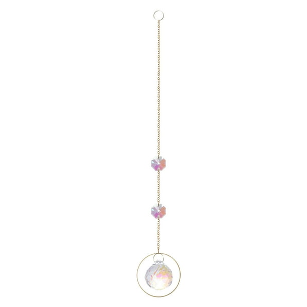 Cristal Vento Campanillas Colgante Cristal Vento Campanilla Prisma - Colgante Decoración de Cristal Decoración Del Hogar Decoraciones de Cristal para el Hogar