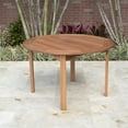 thumbnail image 5 of Amazonia Milano FSC Eucalyptus Wood Outdoor Round Table, Seating Capacity: 6, 5 of 5