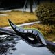 thumbnail image 4 of Car Roof Devil Horns Decoration Carbon Fiber Style Exterior Car Roof Sticker With Airflow Guide, 4 of 6