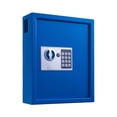 thumbnail image 2 of Adiroffice 40 Key Steel Digital Lock Wall Mount Key Cabinet Organizer, Blue, 2 of 3