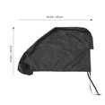 thumbnail image 2 of GOOHOCHY 2Ud Protector De Gancho Para Remolque Negro Cubierta Impermeable Para Vehículos Y Remolques, 2 of 8