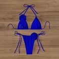 thumbnail image 2 of Traje de Baño de Mujer Rosa Bikini Traje de Baño de Dos Piezas con Correa de Espagueti, Ropa de Playa de Cintura Alta, 2 of 4