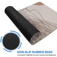 thumbnail image 6 of Long Mouse Pads for Desk,Brown Boho Line Art Plant Pattern Desk Mats on Top Of Desks, Desk Mouse Pad Extra Large with 3mm Non-Slip Base and Stitched Edge for Gaming,Office,Work,Home 31.5"x15.7", 6 of 6