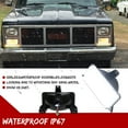 thumbnail image 5 of GTINTHEBOX For Chevrolet GMC Pickup Truck White DRL Sequential Amber LED Turn Signal Lights, 5 of 11