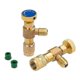 thumbnail image 3 of 2pcs Refrigerant Valve Adapter Air Conditioning Tool Liquid Safety Valve R410a R22 Refrigerant 1/4" Safety Adapter For Home Tool, 3 of 5