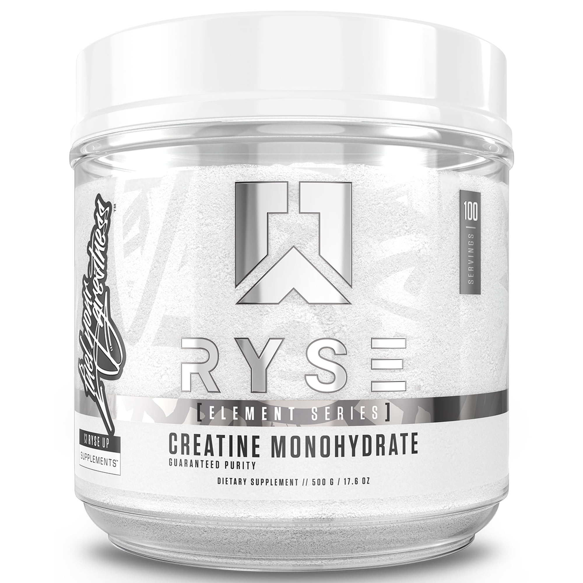 RYSE Creatine Monohydrate Micronized Powder - Unflavored - 100 Servings