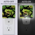 thumbnail image 2 of Frog LED Square Night Lights - Bright and Compact Bedroom or Bathroom Lighting Solution with Auto on/Off Sensor - Set of 2 Square Shaped Nightlights, 2 of 6