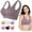 Grey, variant on Breathable Cool Liftup Air Bra, 2024 New Sports Bra Large Size Air Bra, Comfortable Mesh Sports Bra for Women