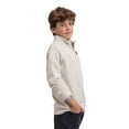 thumbnail image 4 of U.S. Polo Assn. Boys Quarter Zip Fleece Mock Neck Pullover, Sizes 4-18, 4 of 6
