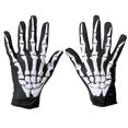 thumbnail image 1 of 1 par de guantes góticos para ciclismo, bicicleta, motocicleta, Halloween, calavera, garra, hueso, esqueleto, 1 of 5