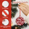 thumbnail image 4 of Sikiie Christmas Holiday Pinecone Acrylic Christmas Ornament Pendant Christmas Ornaments Hanging Ornament for Christmas Winter New Year Party -Round Shape, 4 of 7