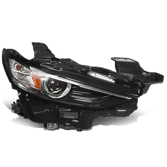 DNA Motoring For 19-21 Mazda 3 Passenger Right RH Side Factory Style LED Projector headlight Lamp
