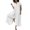 B, variant on Linen Outfits Women,One Piece Jumpsuits for Women,Beach Outfits for Women,Petite Jumpsuits for Women,Short Sleeve Mid Length Shirt Jumpsuit,Jumpsuit Scrubs for Women D 2XL