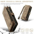 thumbnail image 5 of ETFAST Leather Wallet With Card Holder Zipper Phone Case For Samsung Galaxy S24 Ultra S23 FE S22 S21 S20 S10 High Quality Leather Phone Case, 5 of 7