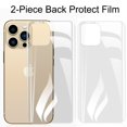 thumbnail image 1 of 2 uds atrás protectores hidrogel de cobertura completa para iphone, protector de pantalla para 11 Pro, 12, 13 pro max, 14 pro max, 14, 14 pro, 12 mini, 11, 6, 6s, 14 plus, sin cristal templado, 1 of 4