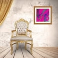 thumbnail image 3 of Stephen Chambers 15x15 Gold Ornate Wood Framed With Double Matting Wall Art Titled - Love Pink, 3 of 6