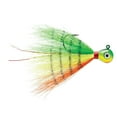 thumbnail image 4 of Bucktail Jig 1/4 Orange Fire UV, 4 of 5
