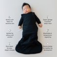 thumbnail image 3 of Bolsa de Dormir Kyte Baby de Rayón de Bambú 2.5 Tog Mediana Midnigth, 3 of 6