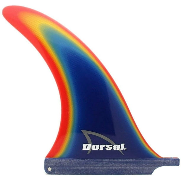 DORSAL Transition Blue Fiberglass Longboard Surfboard SUP Surf Fin 7