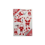 NCAA Ohio State Buckeyes Family Decals, Small
