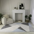 thumbnail image 6 of Rug Branch Eclipse Mid-Century Modern Blue Grey Indoor Area Rug - 6x9, 6 of 6