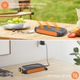 thumbnail image 5 of OWNTECH Portable Solar Charger for iPhone Android, 38800mAh Power Bank with 5 USB Port, 5 of 7