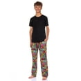 thumbnail image 2 of Teen Titans Go Pajama Pants Men's Characters Film Strip Lounge Sleep Bottoms Loungewear, 2 of 5