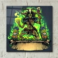 thumbnail image 4 of Epic Art 'Witch Doctor' by Flyland Designs, Acrylic Glass Wall Art, 12"x12", 4 of 8