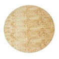 thumbnail image 5 of Ox Bay Gabriel 48" Round Burl Wood Dining Table – Natural Finish, Seats 4, Transitional Kitchen & Dining Room Table, 5 of 7