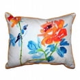 thumbnail image 1 of Betsy Drake HJ490 Bird & Roses Large Indoor & Outdoor Pillow - 16 x 20 in., 1 of 3