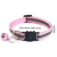 thumbnail image 2 of Reflective Pet Collar Adjustable Creative Bell Dog Collar Bell Kitten Collar, 2 of 10