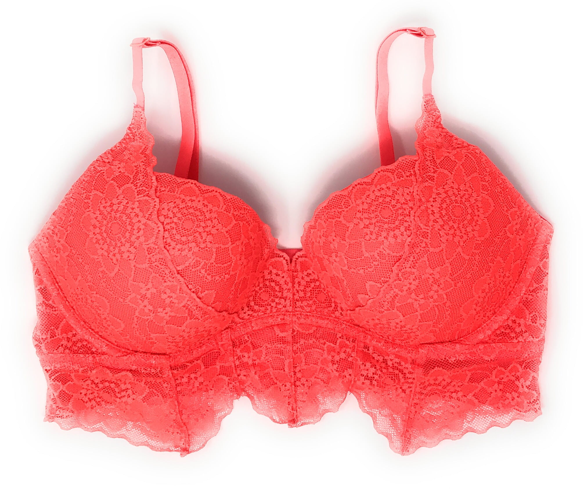 NEW Victoria's Secret PINK Date Push Up Bra 32C 34B & Panty Set S Sunset Tie Dye