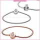 thumbnail image 2 of Charms Fit Pandora Moments Crown O Snake Chain Bracelet Gold Rose Gold S925 Pulsera de plata esterlina Joyería de bricolaje Joya Pulsera Mujeres Día de las madres verano, 2 of 4