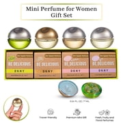 DKNY Be Delicious Mini Perfume Gift Set for Women Travel Size