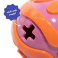 thumbnail image 6 of Oodles Durable Rubber Textured Dog Toy 2-Piece Set, Pink Ball and Bone, One Size, 6 of 8