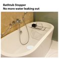 thumbnail image 3 of Bath Tub Drain Stopper, Bathtub Stoppers Drain Plug Large Rubber 2pcs  for Kitchen, 3 of 7