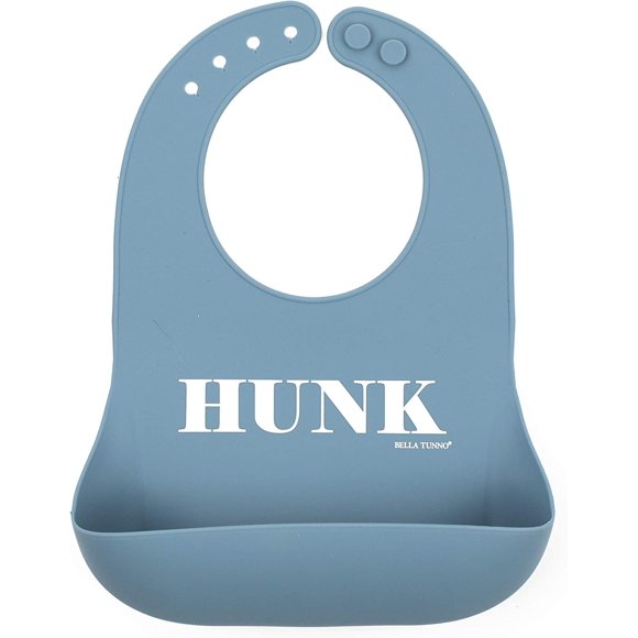Recogedor de comida de silicona impermeable Baby Bib Bella Tunno Hunk