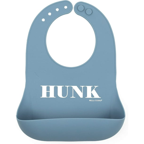 Recogedor de comida de silicona impermeable Baby Bib Bella Tunno Hunk