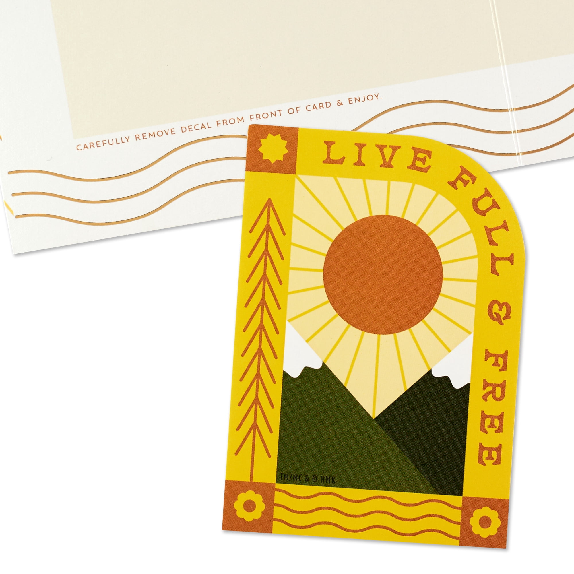Hallmark Birthday Card With Decal (Live Full and Free)