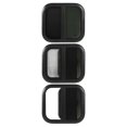 thumbnail image 1 of 500x450mmm Rounded Sliding  Black Aluminum Alloy Frame UV Resistant with Movable  Screen for Caravan  Trailer RV, 1 of 7