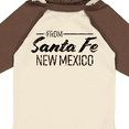 thumbnail image 4 of Inktastic From Santa Fe New Mexico in Black Distressed Text Boys or Girls Long Sleeve Baby Bodysuit, 4 of 5