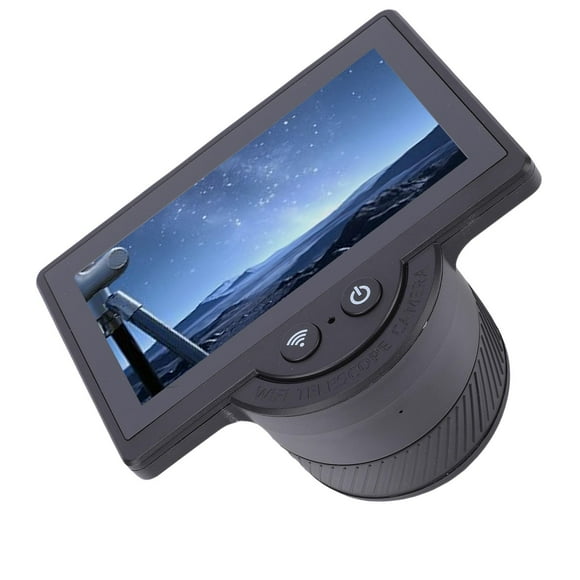 WiFi Electronic Eyepiece Camera Recording Via App 4.3 Inch Screen Digital Telescope Eyepiece Camera for 26mm to 47mm Telescopes