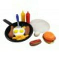 thumbnail image 3 of Fast Food Cooking Pan 25 Piece Kitchen Play Food Set PS74 Toy, 3 of 4