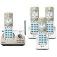 thumbnail image 1 of AT&T 4-Handset DECT 6.0 Expandable Cordless Home Phone with Large Display, Big Buttons, Answering Machine, Smart Call Blocker, Bluetooth Connect to C, 1 of 11