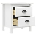 thumbnail image 3 of vidaXL Table de Chevet Table d'Appoint Salon Bureau Bois Massif Pin, 3 of 5